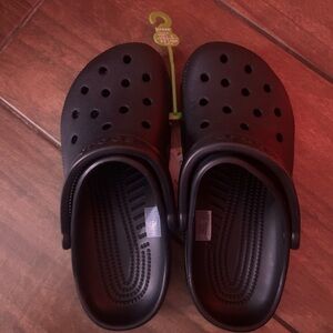Black Crocs Clogs